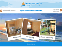 Tablet Screenshot of podwrona.mrzezyno.net.pl